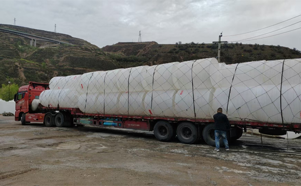 宁夏PE吨桶交付中